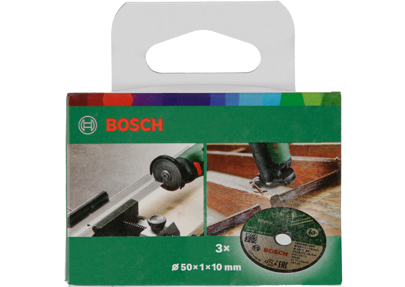 BOSCH Expert for Inox Trennscheibe gerade 50 mm, 3er-Pack BOSCH Expert for Inox Trennscheibe gerade 50 mm, 3er-Pack