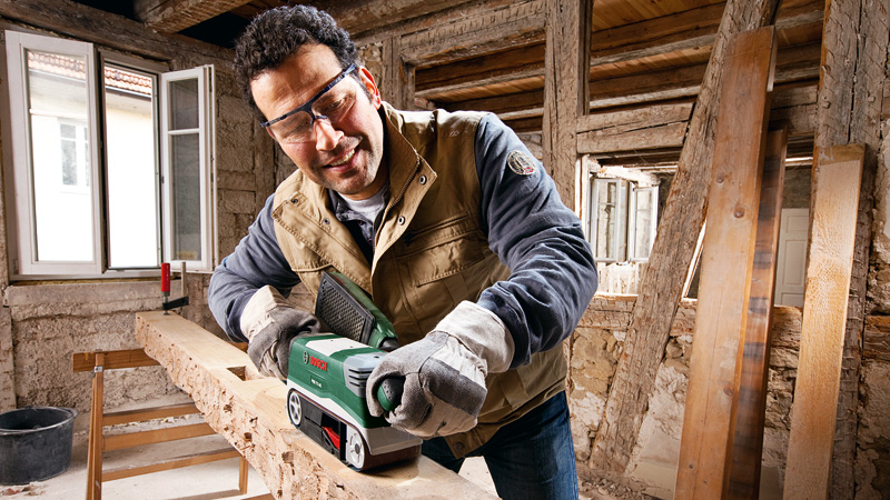 BOSCH Bandschleifer PBS 75 AE im Tragekoffer BOSCH Bandschleifer PBS 75 AE im Tragekoffer