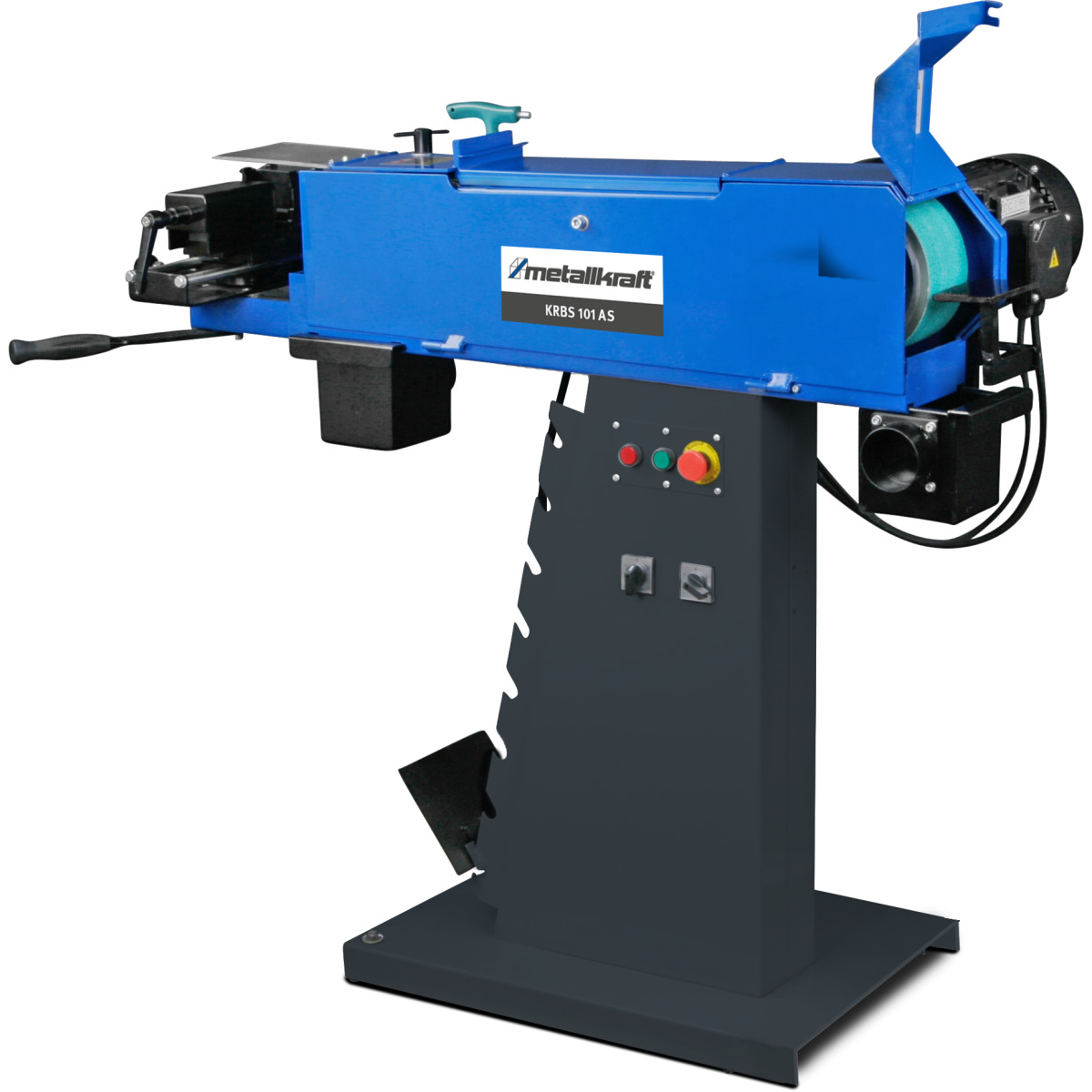 METALLKRAFT Kombinierte Rohr-, Profil- und Bandschleifmaschine KRBS 101