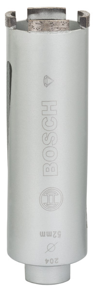 BOSCH Diamanttrockenbohrkrone G 1/2-Zoll, Standard for Universal, 52mm, 150mm, 4, 7mm BOSCH Diamanttrockenbohrkrone G 1/2-Zoll, Standard for Universal, 52mm, 150mm, 4, 7mm