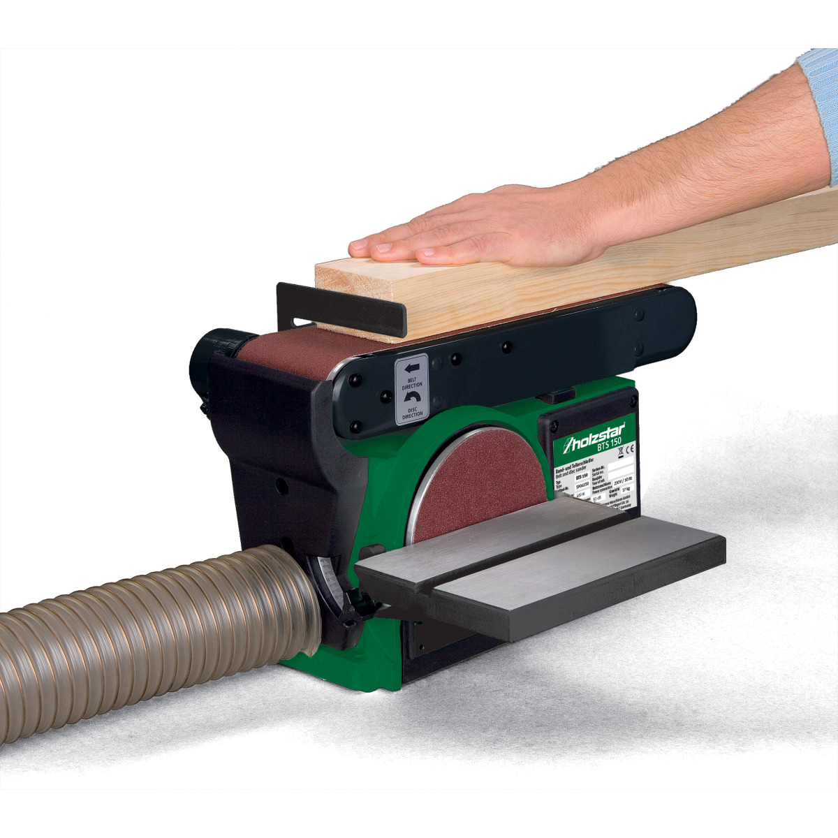 HOLZSTAR Band- und Tellerschleifmaschine BTS 150