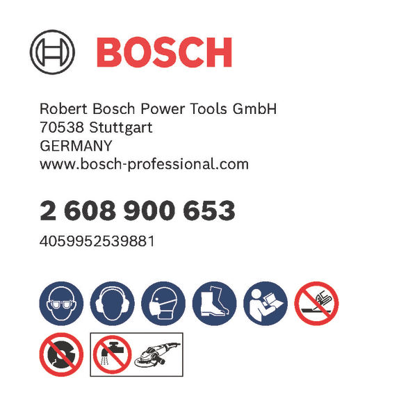 BOSCH EXPERT Hard Ceramic Diamanttrennscheibe, 85x22,23 mm