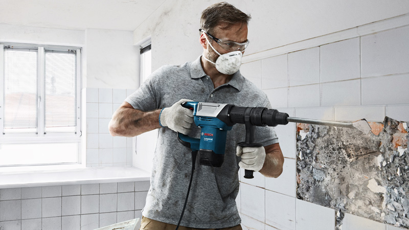 BOSCH Schlaghammer GSH 5 mit SDS-MAX