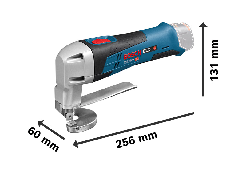BOSCH Akku-Blechschere GSC 12V-13 in L-BOXX