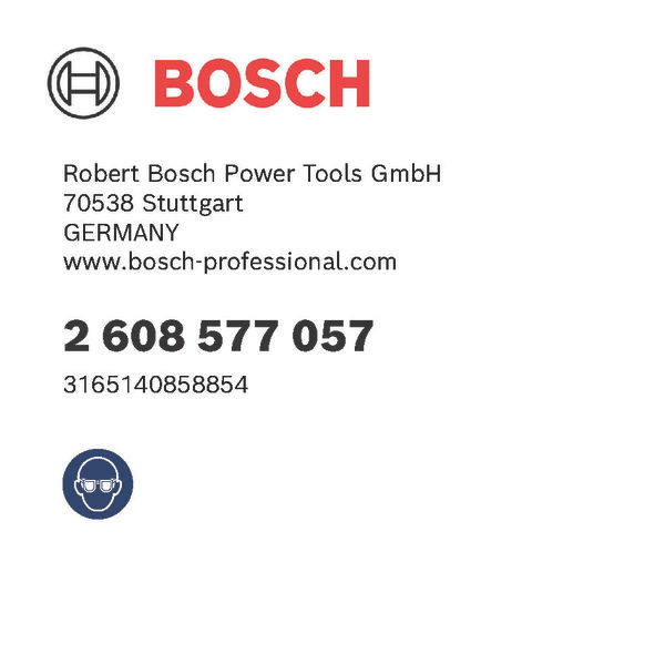 BOSCH HSS Spiralbohrer mit Sechskantschaft 5,5 mm