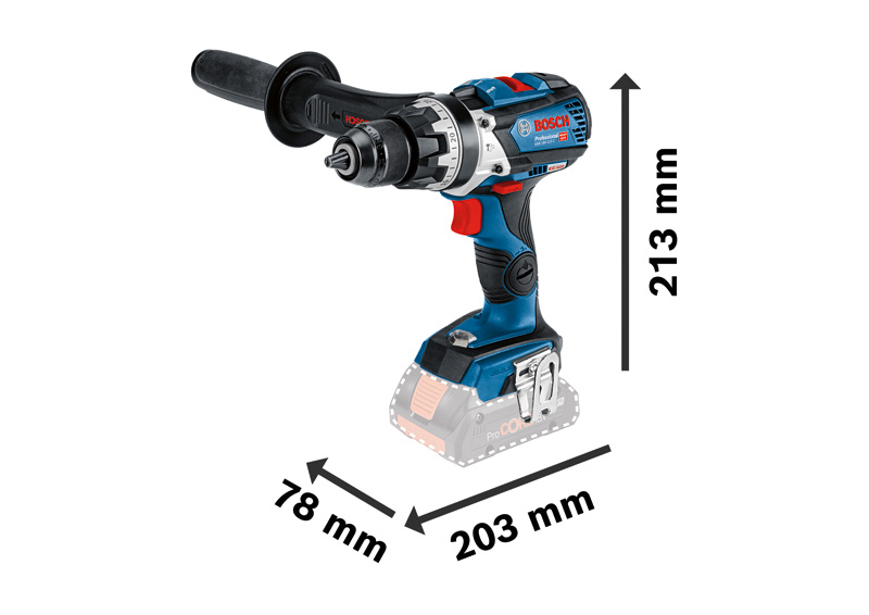 BOSCH Akku-Schlagbohrschrauber GSB 18V-110 C BOSCH Akku-Schlagbohrschrauber GSB 18V-110 C