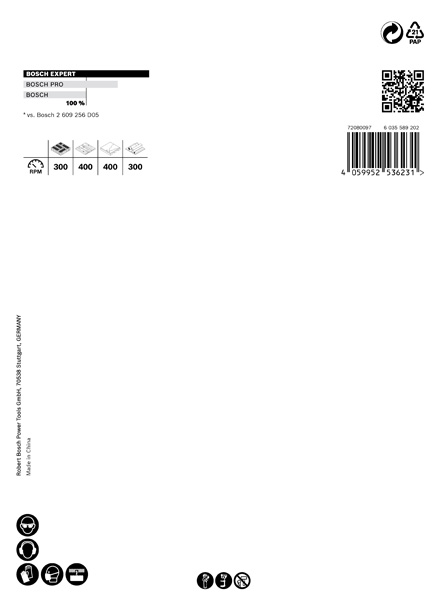 BOSCH EXPERT Construction Material Lochsäge, 86x60 mm BOSCH EXPERT Construction Material Lochsäge, 86x60 mm