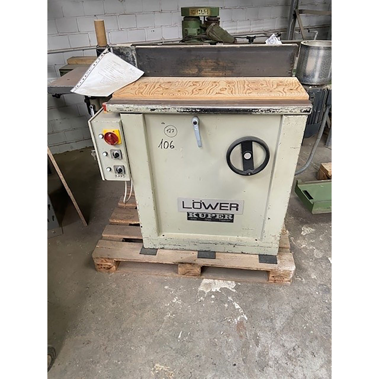 LÖWER Kantenschleifmaschine KSM1