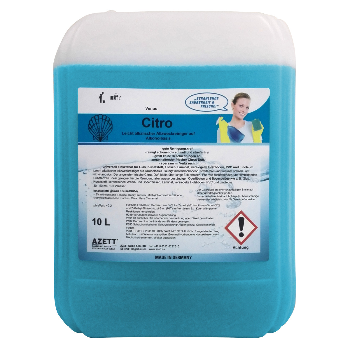 Cleancraft Reinigungsmittel für Hochdruckreiniger HDR-N 10l Cleancraft Reinigungsmittel für Hochdruckreiniger HDR-N 10l