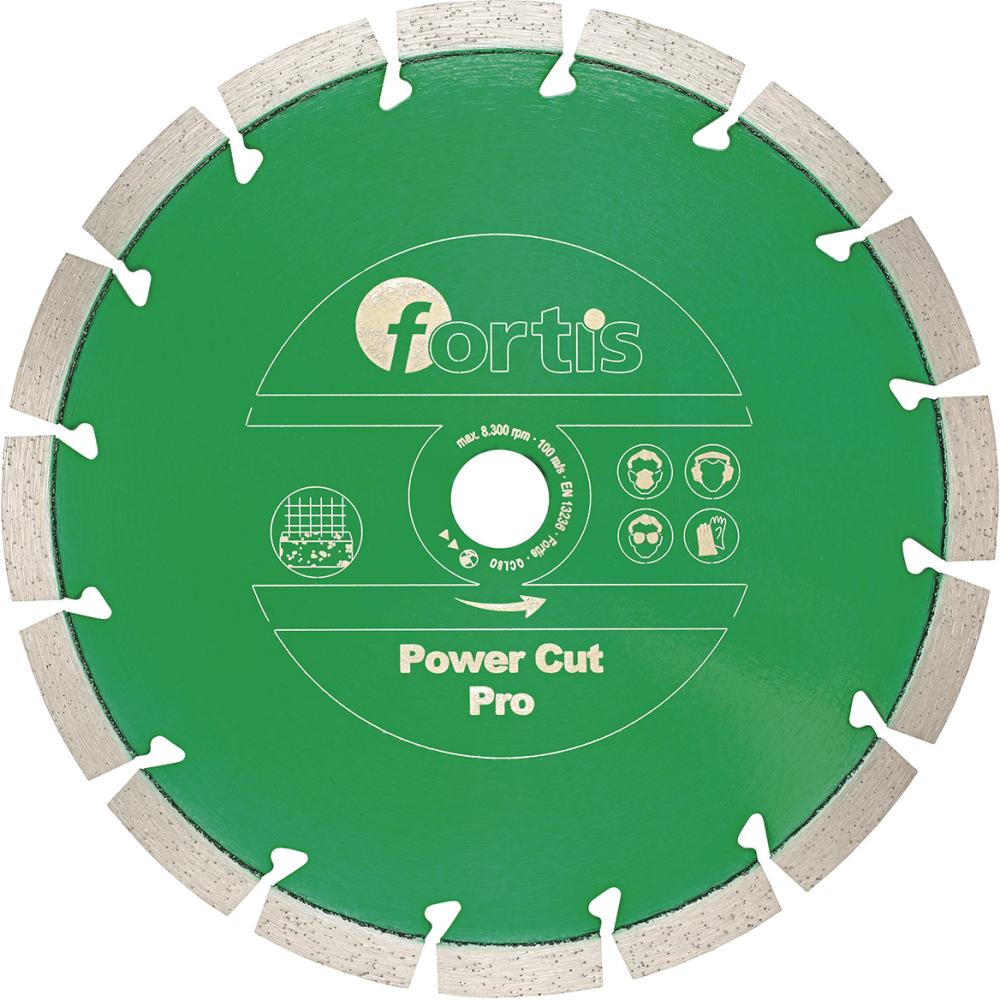 FORTIS Diamant-Trennscheibe Power Cut Pro 125mm FORTIS Diamant-Trennscheibe Power Cut Pro 125mm