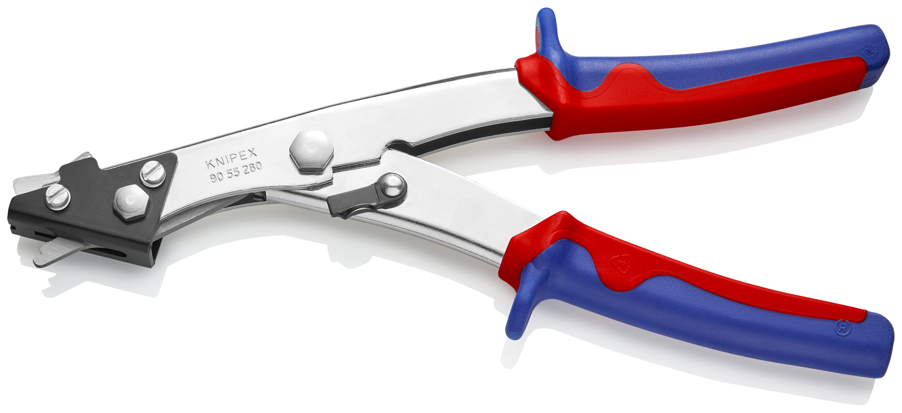 KNIPEX KNIPEX 90 55 280 EAN Blechknabber 280 mm vernickelt mit Mehrkomponenten-Hüllen KNIPEX KNIPEX 90 55 280 EAN Blechknabber 280 mm vernickelt mit Mehrkomponenten-Hüllen