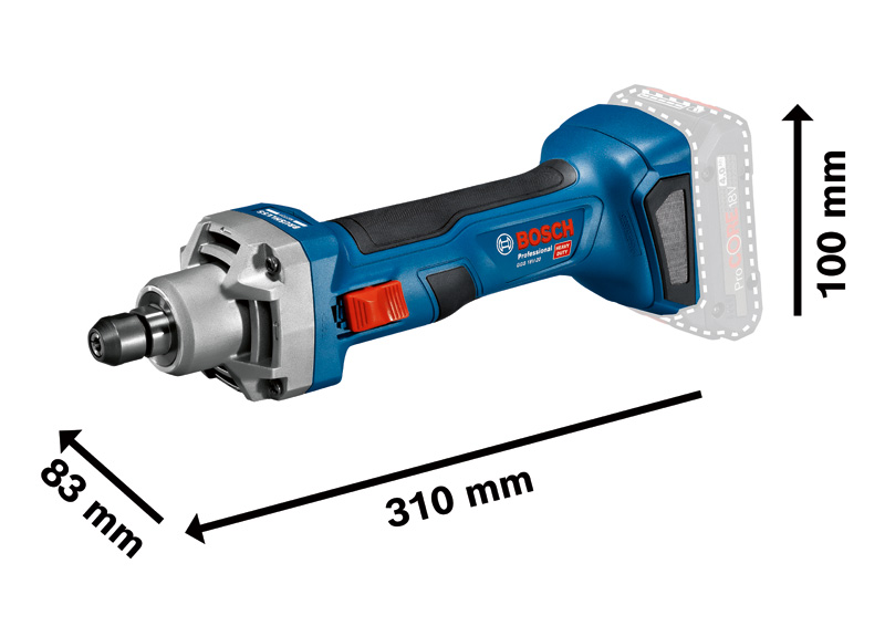 BOSCH Akku-Geradschleifer GGS 18V-20 in L-BOXX BOSCH Akku-Geradschleifer GGS 18V-20 in L-BOXX