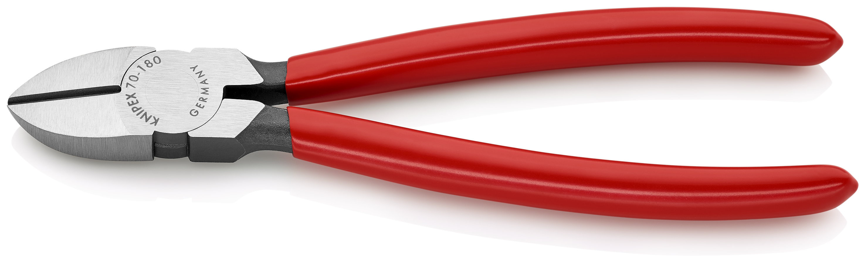 KNIPEX KNIPEX 70 01 180 Seitenschneider 180 mm schwarz atramentiert mit Kunststoff überzogen poliert KNIPEX KNIPEX 70 01 180 Seitenschneider 180 mm schwarz atramentiert mit Kunststoff überzogen poliert