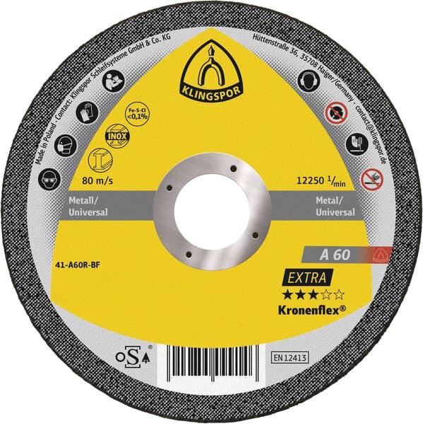KLINGSPOR Trennscheibe A60 Extra 125x1,0 mm KLINGSPOR Trennscheibe A60 Extra 125x1,0 mm