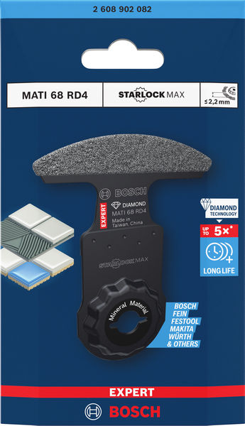 BOSCH EXPERT MATI 68 RD4 Corner Blade, 68 x 30 mm BOSCH EXPERT MATI 68 RD4 Corner Blade, 68 x 30 mm