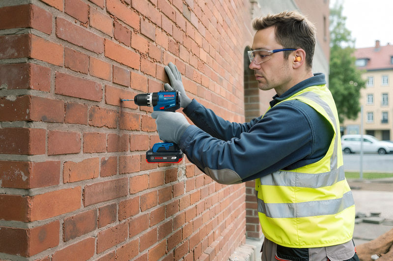 BOSCH Akku-Schlagbohrschrauber GSB18V-52 BOSCH Akku-Schlagbohrschrauber GSB18V-52