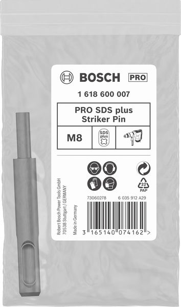 BOSCH PRO SDS plus Einschlagwerkzeug, M8, 6 x 80 x 20 mm BOSCH PRO SDS plus Einschlagwerkzeug, M8, 6 x 80 x 20 mm