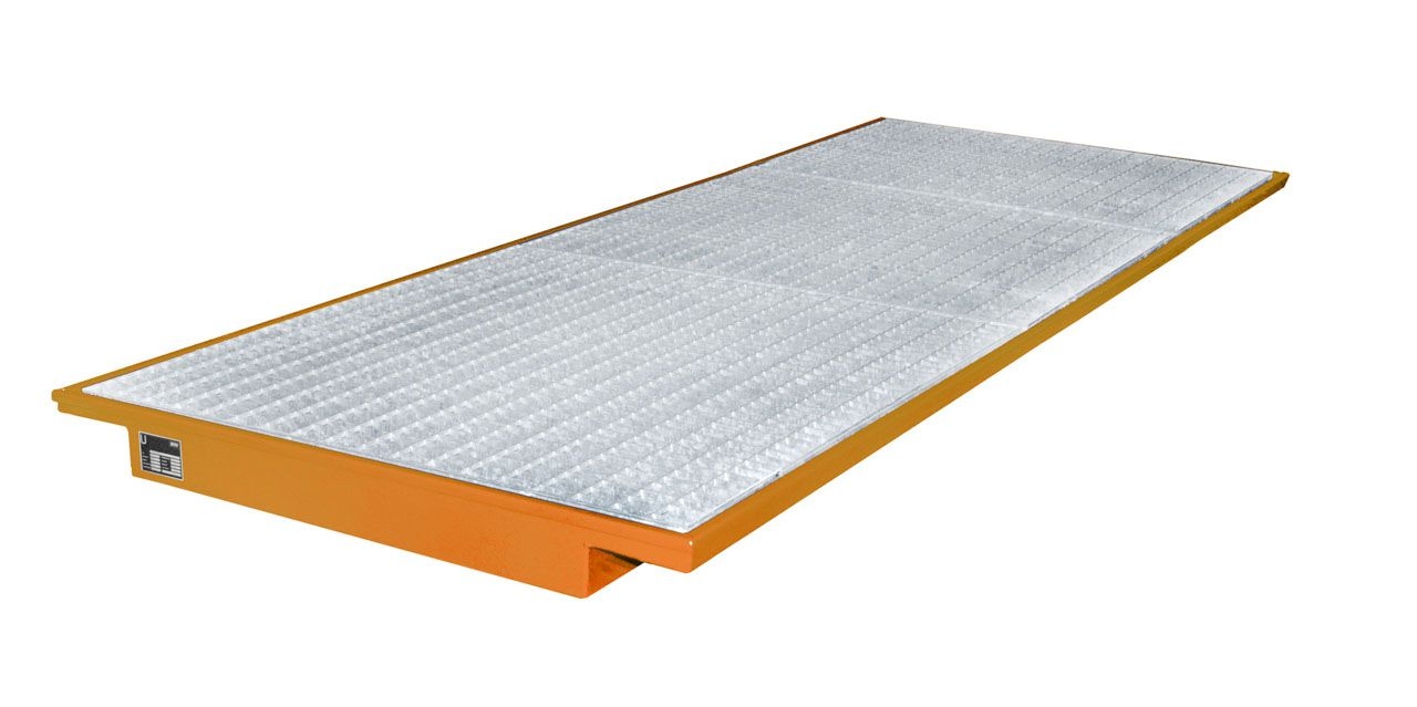 BAUER Einhängewanne EHW 3600, lackiert, Gelborange BAUER Einhängewanne EHW 3600, lackiert, Gelborange