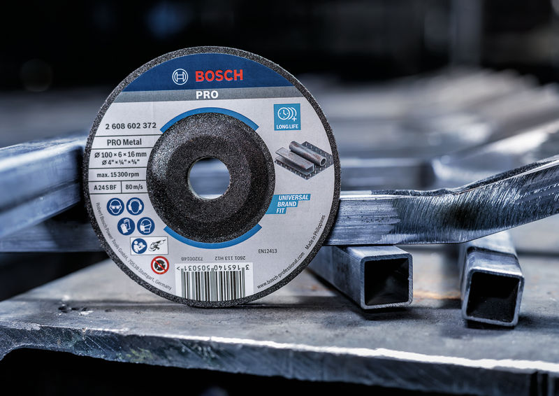 BOSCH PRO Metal Schleifscheibe, 100 x 6 x 16 mm BOSCH PRO Metal Schleifscheibe, 100 x 6 x 16 mm