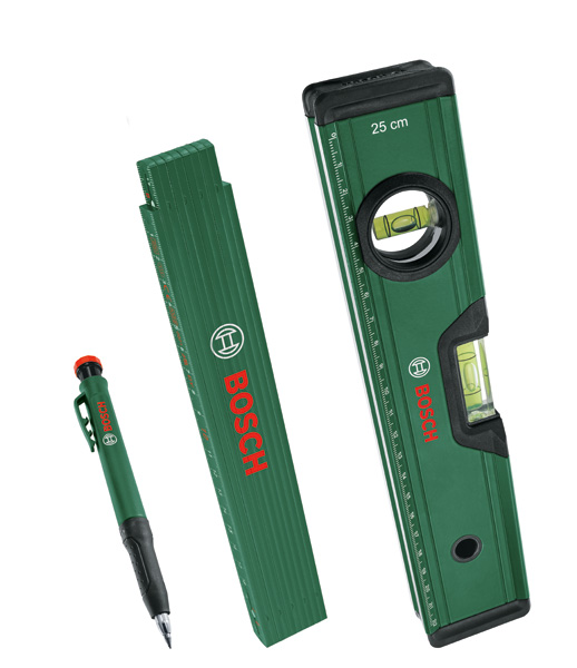 BOSCH Handwerkzeuge Markierungs-Set, 3-tlg. BOSCH Handwerkzeuge Markierungs-Set, 3-tlg.