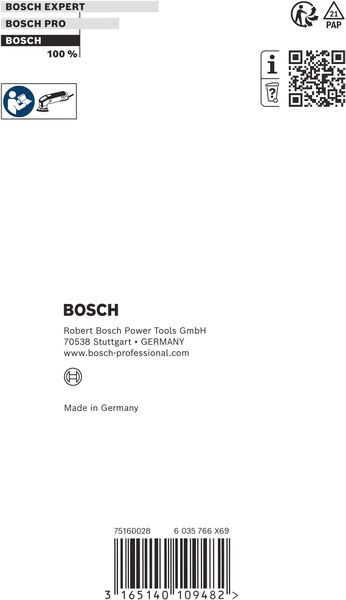 BOSCH Schleifzunge, flach BOSCH Schleifzunge, flach