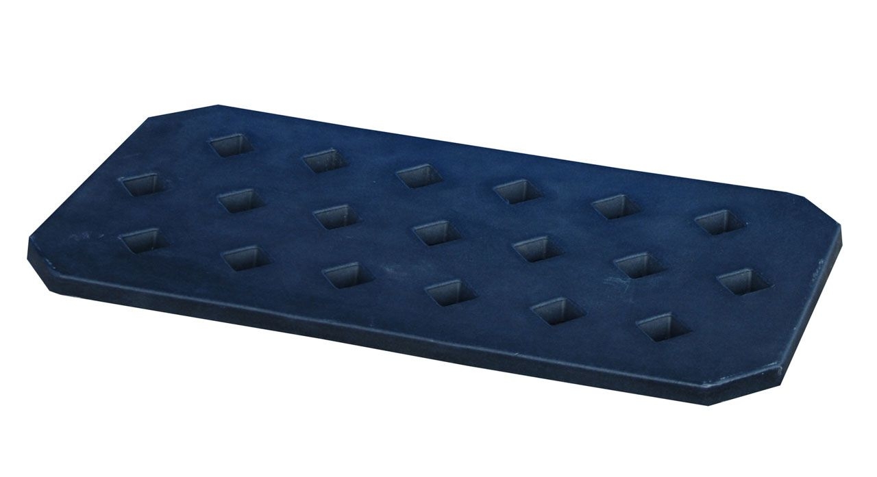 BAUER Lochrost LR-PE 30, aus robustem Polyethylen, Ausführung in schwarz