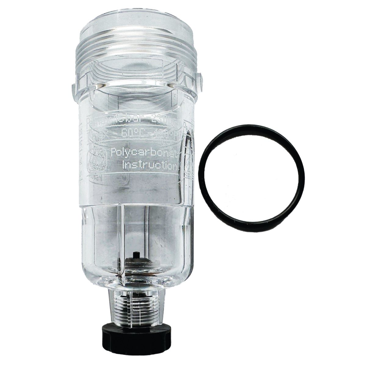 STÜRMER Ersatzglas Aircraft Filterdruckregler 1/4" 12 bar STÜRMER Ersatzglas Aircraft Filterdruckregler 1/4" 12 bar