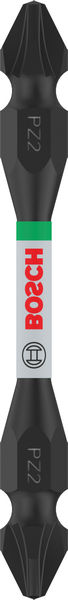 BOSCH PRO Impact Schrauberbit mit Doppelklingen u. Pick and Click-Einsätzen, PZ2, 65mm BOSCH PRO Impact Schrauberbit mit Doppelklingen u. Pick and Click-Einsätzen, PZ2, 65mm