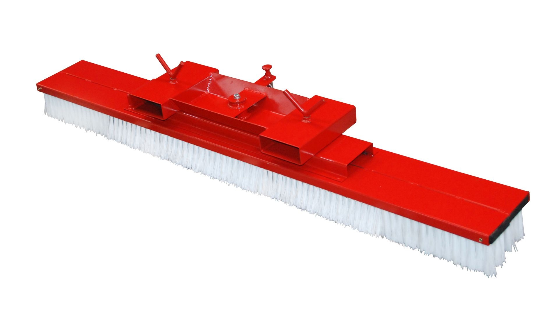 BAUER Gabelstapler-Kehrbesen SKB 200, lackiert, RAL 3000 Feuerrot BAUER Gabelstapler-Kehrbesen SKB 200, lackiert, RAL 3000 Feuerrot