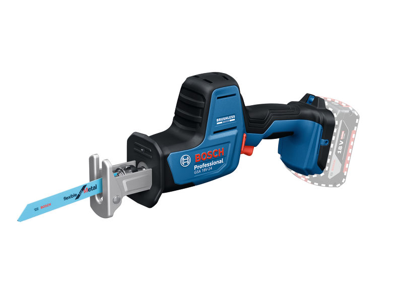 BOSCH Säbelsäge GSA 18V-24, Leiterclip in L-BOXX