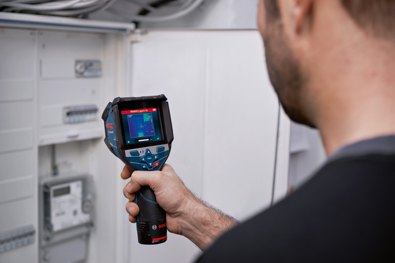 BOSCH Wärmebildkamera GTC 600 C, 1 x Akku GBA 12V 2.0Ah in L-BOXX