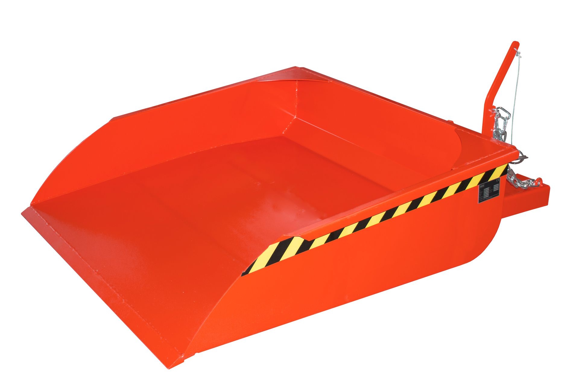BAUER Schaufel BSI 50, lackiert, RAL 3000 Feuerrot