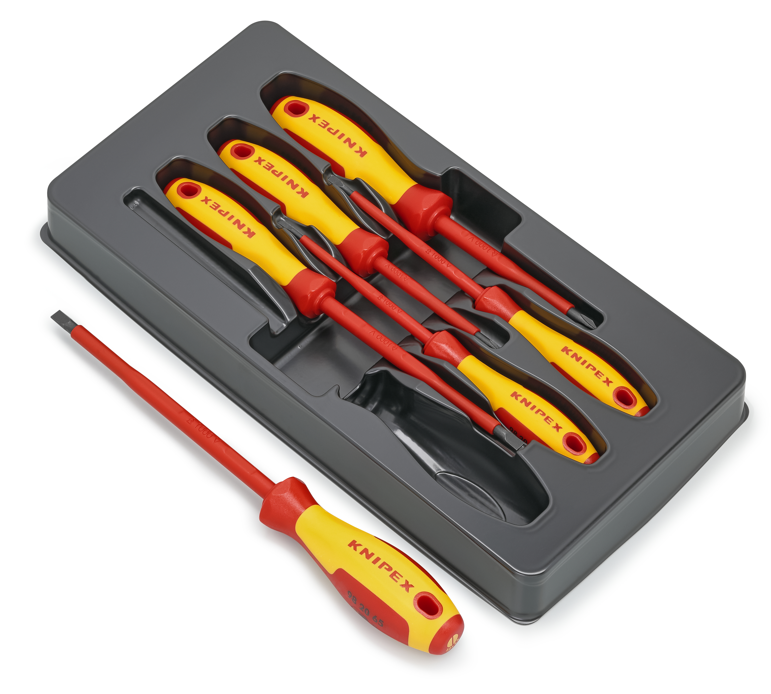 KNIPEX KNIPEX 00 20 12 V01 Schraubendreher-Paket 6-teilig
