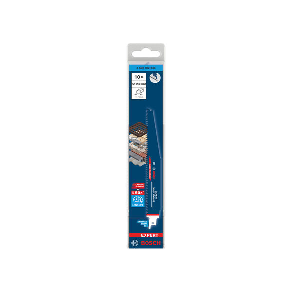 BOSCH EXPERT Multi Material S1159XHM Säbelsägeblatt, 10-tlg. BOSCH EXPERT Multi Material S1159XHM Säbelsägeblatt, 10-tlg.