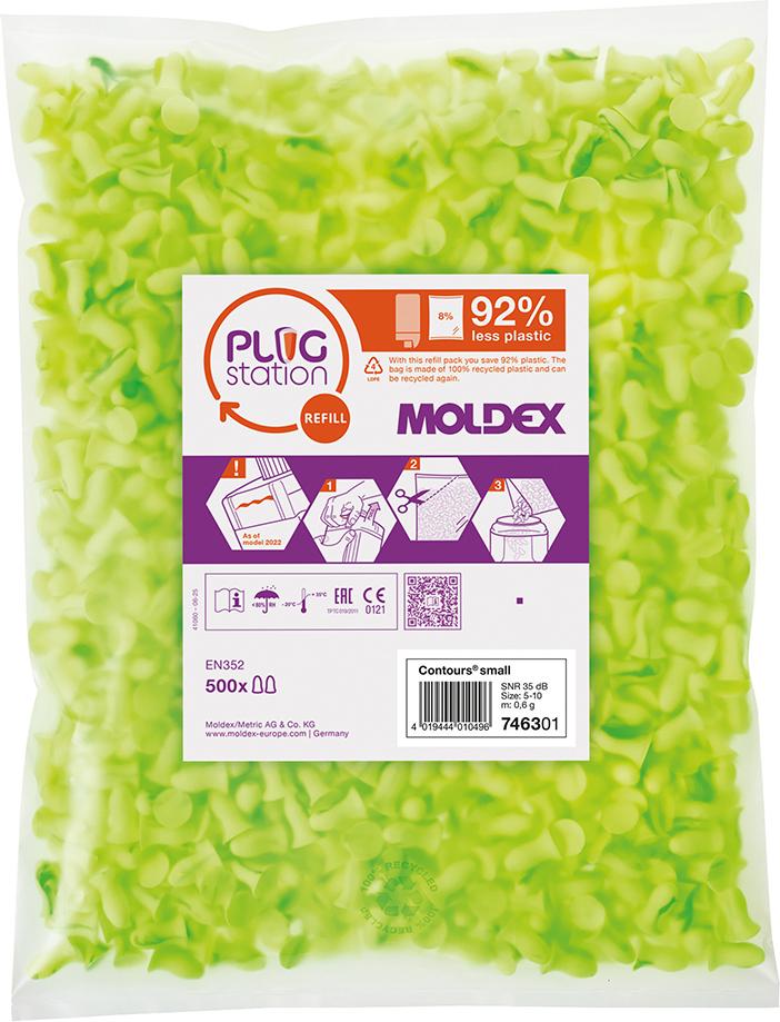 N.A. Nachfüllpack Contours, Gr.S, 500 Paar