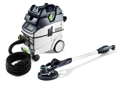 FESTOOL Langhalsschleifer- und Sauger-Set PLANEX easy LHS-E 225/CTM 36-Set