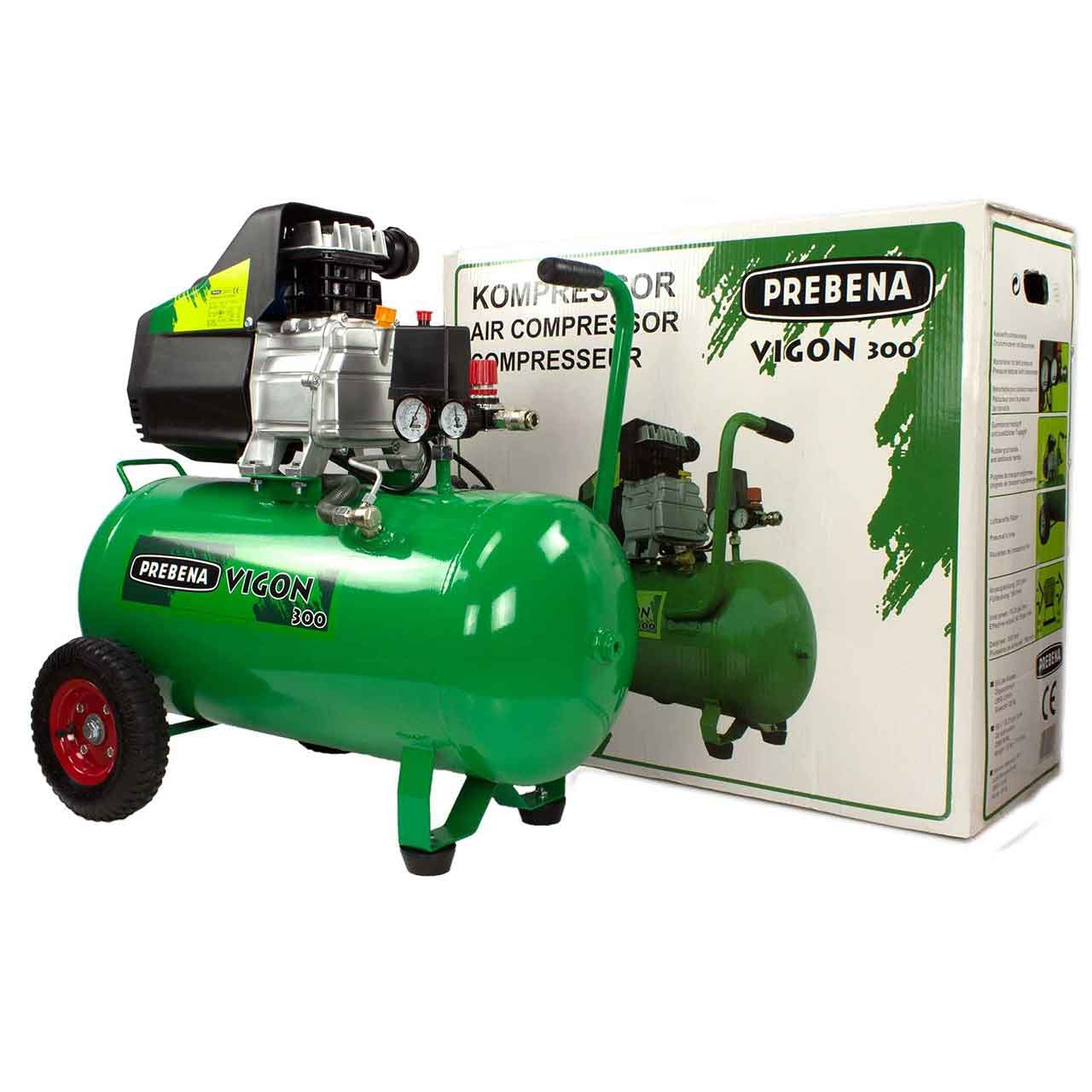 PREBENA Baustellenkompressor VIGON 300 300 l/min, 50 l, 9 bar PREBENA Baustellenkompressor VIGON 300 300 l/min, 50 l, 9 bar