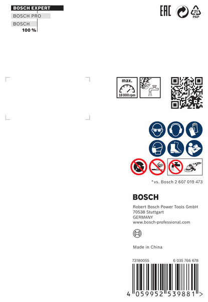BOSCH EXPERT Hard Ceramic Diamanttrennscheibe, 85x22,23 mm BOSCH EXPERT Hard Ceramic Diamanttrennscheibe, 85x22,23 mm
