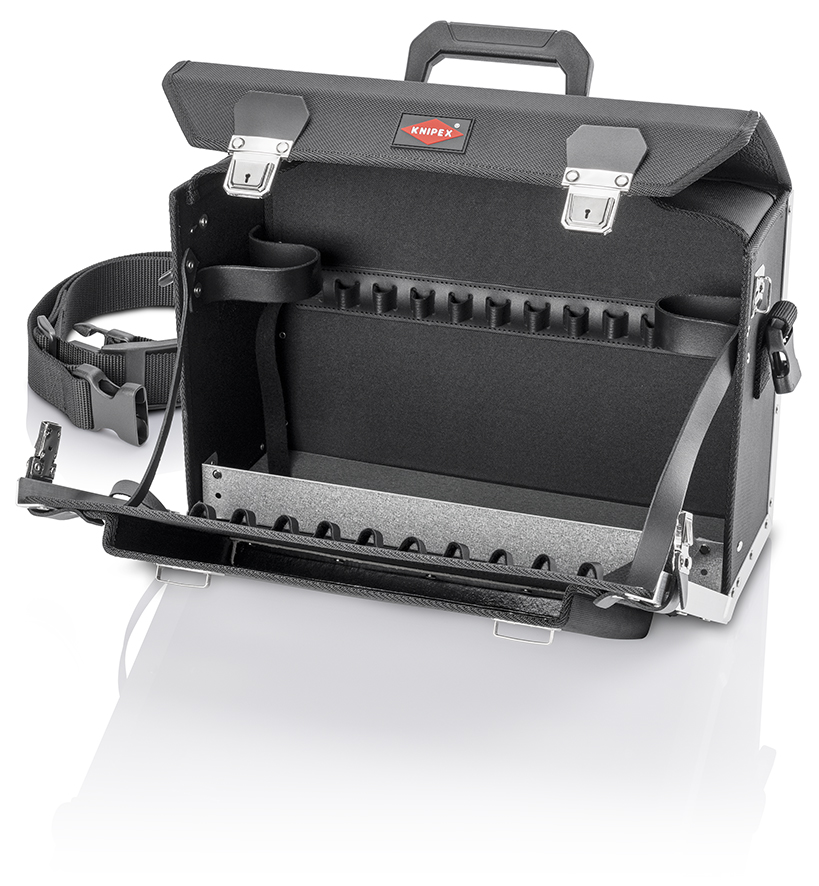KNIPEX KNIPEX 00 21 02 LE Werkzeugtasche "Classic" leer 180 mm KNIPEX KNIPEX 00 21 02 LE Werkzeugtasche "Classic" leer 180 mm
