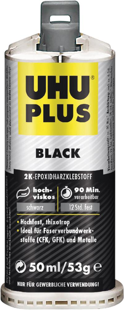 UHU UHU PLUS BLACK DK Kartusche 50ml