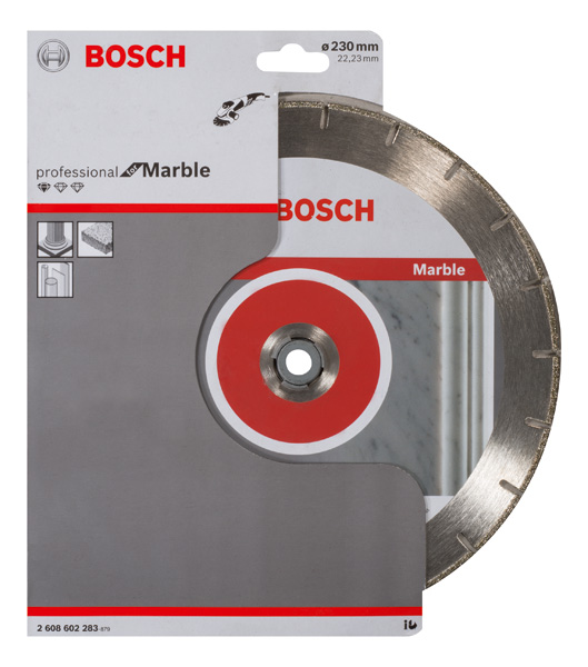 BOSCH Diamanttrennscheibe Standard for Marble, 230 x 22,23 x 2,8 x 3 mm BOSCH Diamanttrennscheibe Standard for Marble, 230 x 22,23 x 2,8 x 3 mm