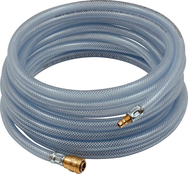 RIEGLER Druckluft-Gewebeschlauch, PVC, mit Kupplungen, 6x12mm, 10m RIEGLER Druckluft-Gewebeschlauch, PVC, mit Kupplungen, 6x12mm, 10m