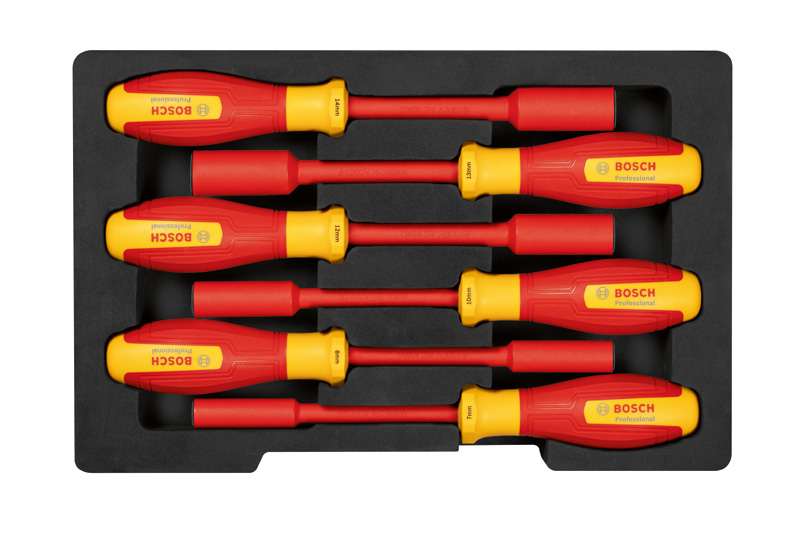 BOSCH VDE Steckschlüssel-Set 6-tlg. BOSCH VDE Steckschlüssel-Set 6-tlg.