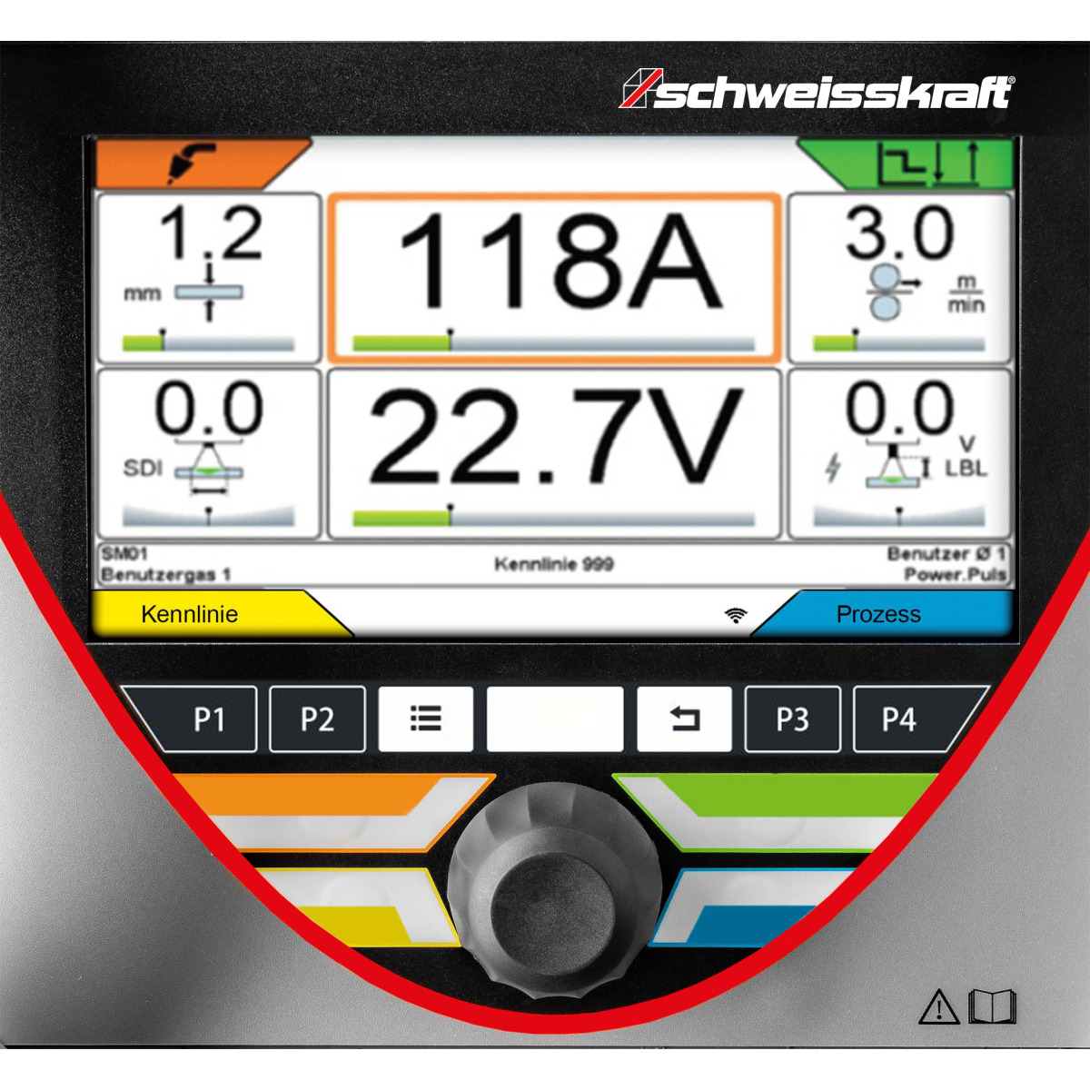 STÜRMER MIG/MAG Inverter-Schweißgerät Schweisskraft PRO-MIG.ARC 311 SET