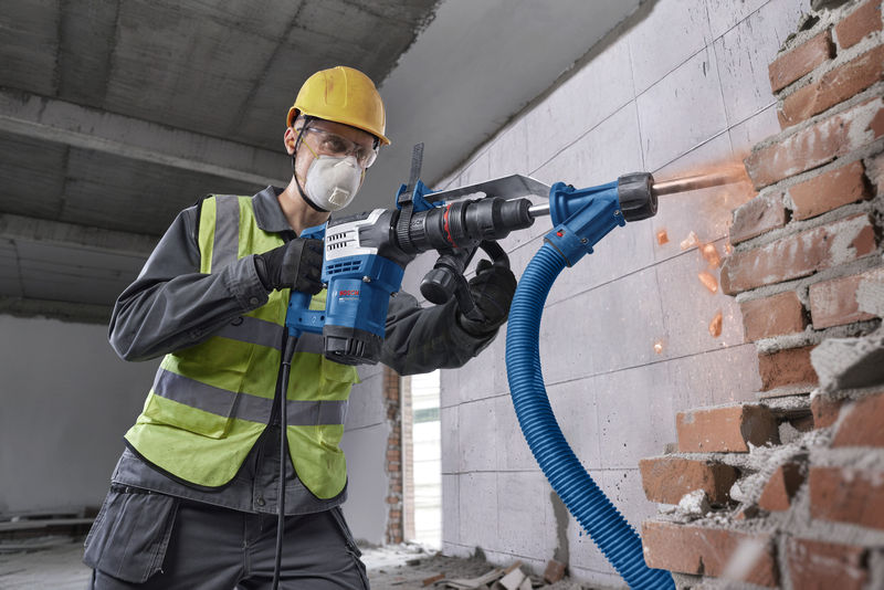 BOSCH Schlaghammer mit SDS max GSH5MX in Handwerkerkoffer
