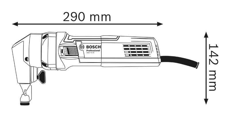 Bosch Nager GNA 75-16 Bosch Nager GNA 75-16