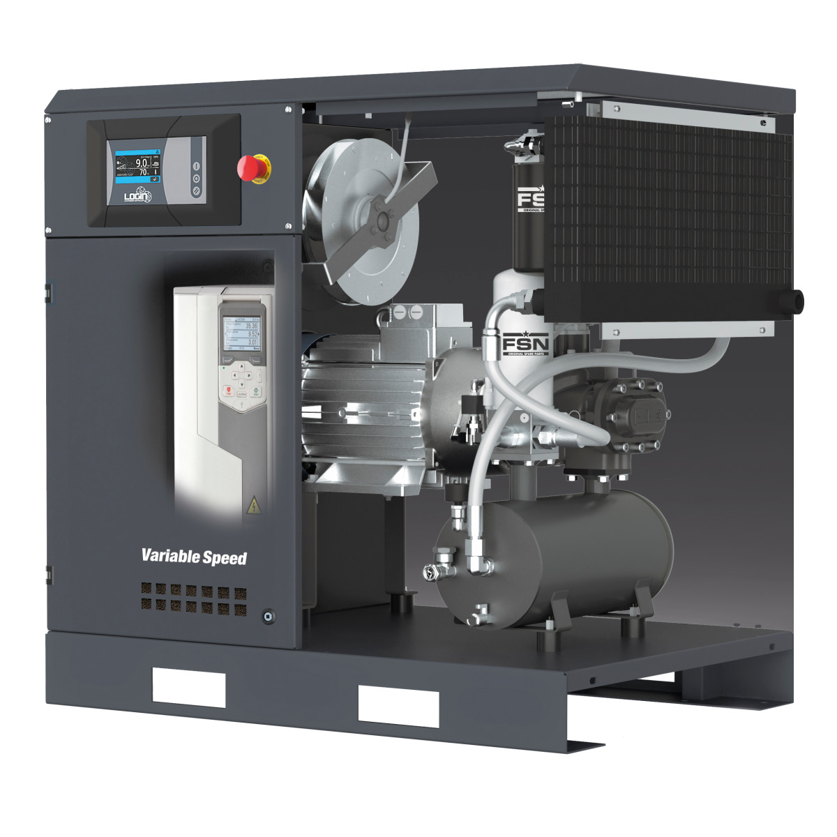 AIRCRAFT Schraubenkompressor A-K-MAX 7,5-08-270 VS (IE3) AIRCRAFT Schraubenkompressor A-K-MAX 7,5-08-270 VS (IE3)