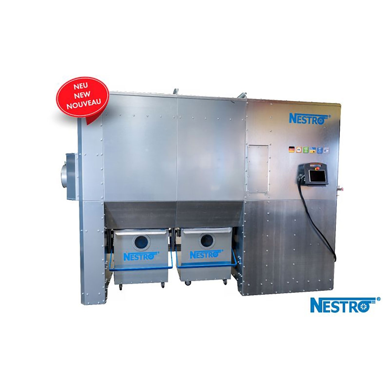 Nestro Entstauber NE 250 J mit JET-Filterregeneration Nestro Entstauber NE 250 J mit JET-Filterregeneration