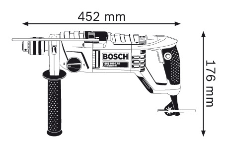 Bosch Schlagbohrmaschine GSB162-2RE Bosch Schlagbohrmaschine GSB162-2RE