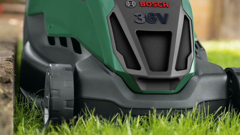 BOSCH Akku-Rasenmäher AdvancedRotak 36V-40-650, 2 x Akku 36V 2,0Ah
